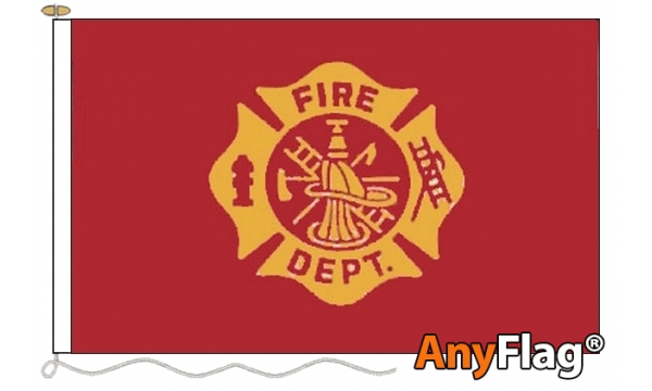 Fire Department Custom Printed AnyFlag®